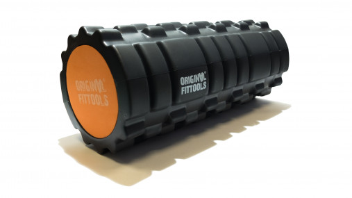 Цилиндр массажный 33 x 14 см черный двойной Цилиндр массажный 33 x 14 см черный двойной