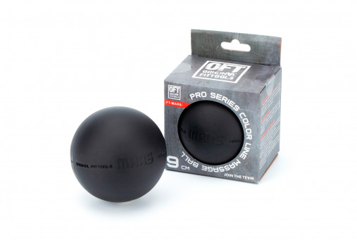 Мяч для МФР 9 см одинарный черный Мяч для МФР 9 см одинарный черный