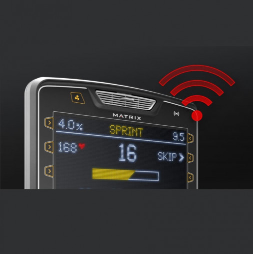 Беговая дорожка Matrix Performance. Консоль Premium LED