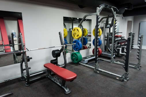 Олимпийская горизонтальная скамья со стойками AeroFit IT IT714 Олимпийская горизонтальная скамья со стойками AeroFit IT IT714