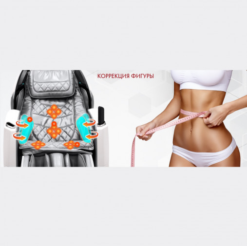 Массажное кресло OTO PRESTIGE ZEN PE-09 Galaxy Grey Массажное кресло OTO PRESTIGE ZEN PE-09 Galaxy Grey