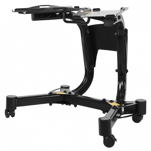 Пара регулируемых гантелей HYFIT CLASSIC 24 кг (переключение поворотом диска) в комплекте со стендом Пара регулируемых гантелей HYFIT CLASSIC 24 кг (переключение поворотом диска) в комплекте со стендом