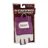 Перчатки для фитнеса женские GRIZZLY Fitness Training Gloves размер L, кожа, бело-фиолетовый