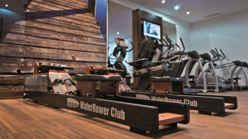 Тренажер гребной WaterRower 150 с дисплеем S4 Club COMM (ясень окрашенный) Тренажер гребной WaterRower 150 с дисплеем S4 Club COMM (ясень окрашенный)