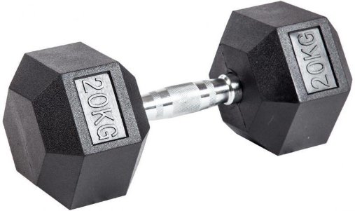 Комплект гантелей ZSO гексагональных от 10 до 20 кг, 5 пар (150 кг)