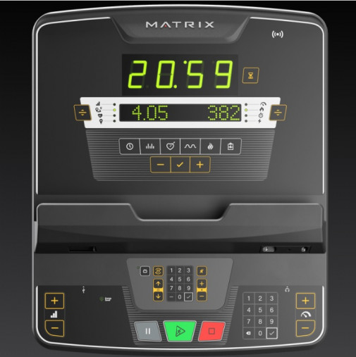 Эллиптический эргометр Matrix Performance Ascent Trainer (с изменяющимся углом наклона и длиной шага) с базовой консолью LED