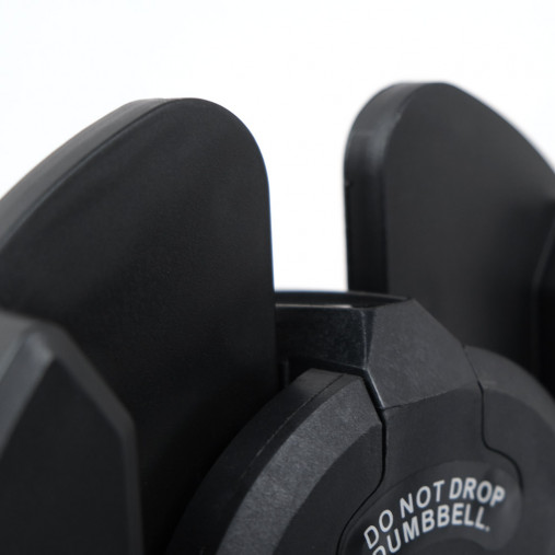 Пара гантелей с регулировкой веса Liveup LS2315 (5-40 кг) на подставке