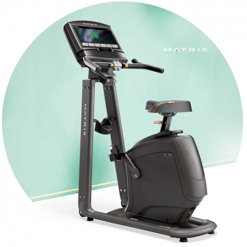 Домашний вертикальный велоэргометр Matrix U50XIR с большим сенсорным дисплеем Домашний вертикальный велоэргометр Matrix U50XIR с большим сенсорным дисплеем