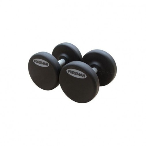 Гантели фиксированные обрезиненные FOREMAN FM/ARD-14KG, пара