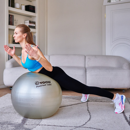 Гимнастический мяч TOGU ABS Powerball 65 см зеленый