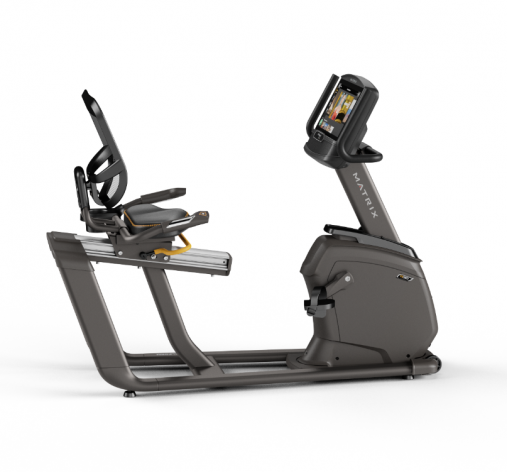 Велотренажер горизонтальный Matrix R30XIR с 16-дюймовым сенсорным дисплеем Велотренажер горизонтальный Matrix R30XIR с 16-дюймовым сенсорным дисплеем