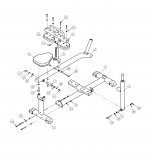 Impulse IFP1623 икроножные сидя, профессиональный тренажер