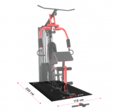 Коврик UNIX Fit для кардиотренажёров 220x110x0,6 см