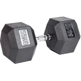 Гантель 55 кг гексагональная VictoryFit VF-H550 обрезиненная
