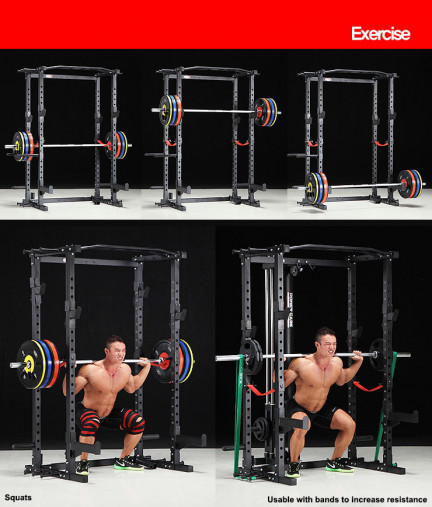 Силовая рама многофункциональная для тренировки со штангой REBEL PR78 Силовая рама многофункциональная для тренировки со штангой REBEL PR78