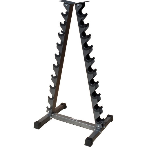 Стойка для гантелей PROFI-FIT 2067C (1-10 кг), подставка на 10 пар DHZ Стойка для гантелей PROFI-FIT 2067C (1-10 кг), подставка на 10 пар DHZ