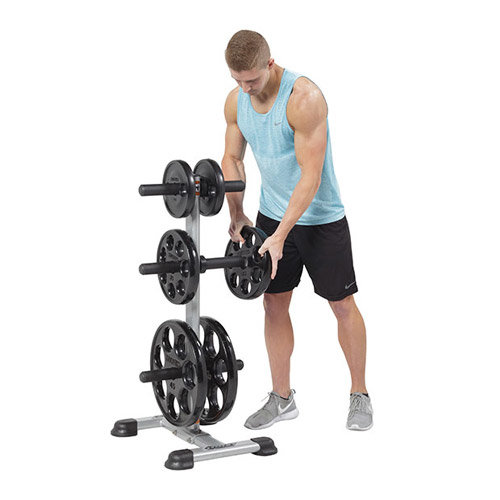 Стойка под олимпийские диски Hoist HF-5444 Стойка под олимпийские диски Hoist HF-5444