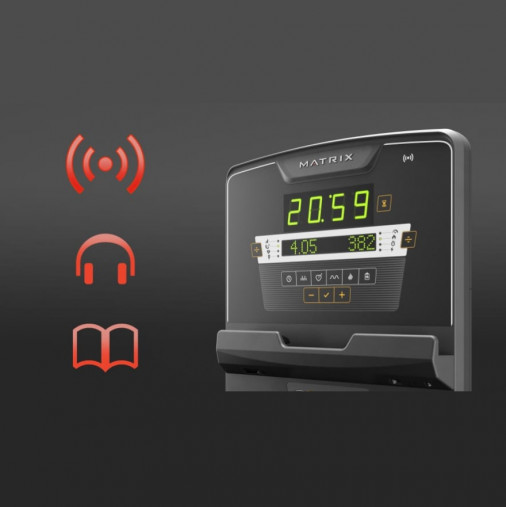 Горизонтальный велотренажер Matrix Performance. Консоль LED Горизонтальный велотренажер Matrix Performance. Консоль LED