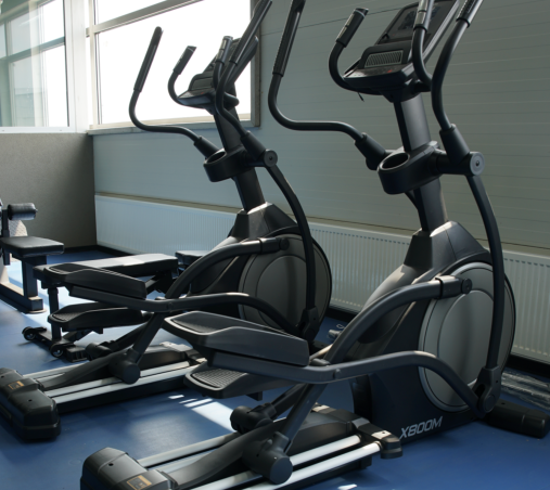 Профессиональный эллиптический тренажер BRONZE GYM X800M с автонаклоном профессиональный Профессиональный эллиптический тренажер BRONZE GYM X800M с автонаклоном профессиональный