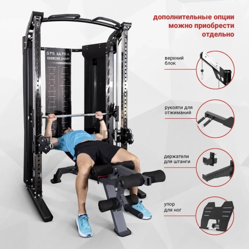 Многофункциональный силовой комплекс Protrain GTS-ULTRA Многофункциональный силовой комплекс Protrain GTS-ULTRA