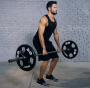Precor FM\UPP Олимпийский диск в уретане с логотипом 10 кг