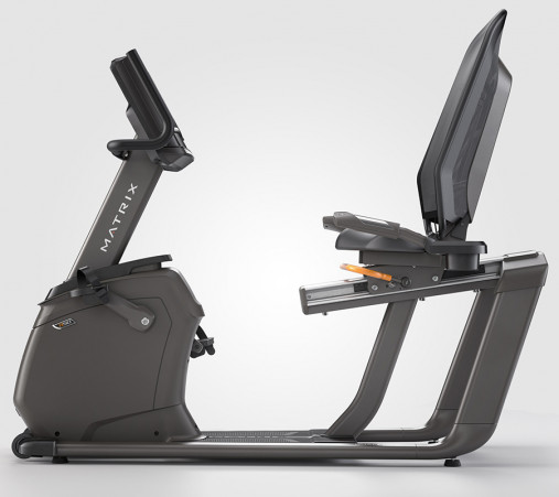 Велоэргометр Matrix R50XUR горизонтальный домашний с 22-дюймовым сенсорным дисплеем