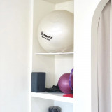 Гимнастический мяч TOGU My Ball Soft 65 см белый перламутровый