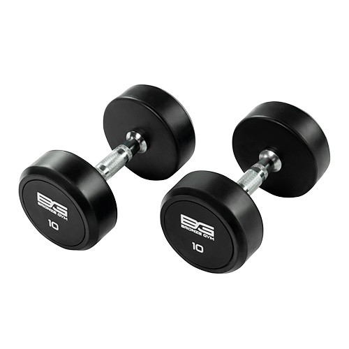 Гантель обрезиненная 10 кг BRONZE GYM Гантель обрезиненная 10 кг BRONZE GYM