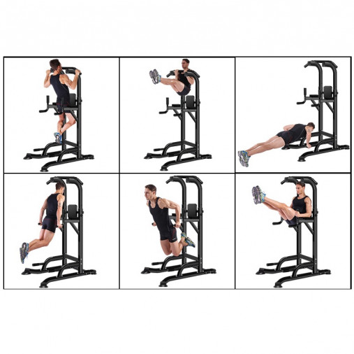 Напольный турник VictoryFit VF-T55 регулируемый, с брусьями и отжиманием Напольный турник VictoryFit VF-T55 регулируемый, с брусьями и отжиманием