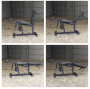 Скамья для мышц ног Body-Solid GLCE365B Leg Extension Curl Machine (черная рама, черная обивка)