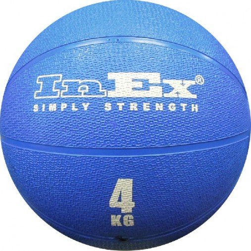 Мяч набивной INEX Medicine Ball 4 kg Мяч набивной INEX Medicine Ball 4 kg