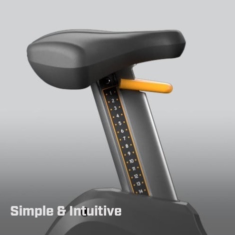 Вертикальный велотренажер Matrix Performance. Консоль LED Вертикальный велотренажер Matrix Performance. Консоль LED