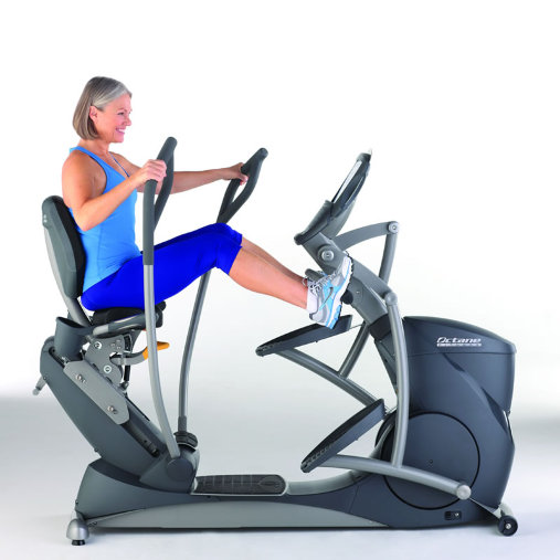 Эллиптический тренажер Octane Fitness xR6ce, неподвижные упоры для ног Эллиптический тренажер Octane Fitness xR6ce, неподвижные упоры для ног