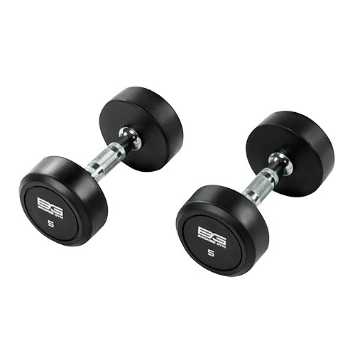 Гантель обрезиненная 5 кг BRONZE GYM Гантель обрезиненная 5 кг BRONZE GYM
