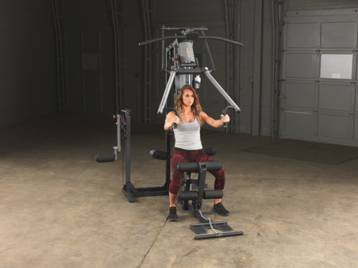 Силовой центр мультистанция Body-Solid G2B со стеком 73 кг и опцией Multi-Hip для проработки бедер, голеней и ягодиц Силовой центр мультистанция Body-Solid G2B со стеком 73 кг и опцией Multi-Hip для проработки бедер, голеней и ягодиц