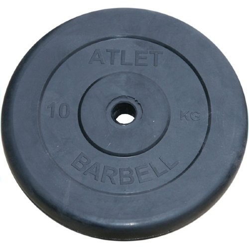Набор обрезиненных дисков, черные MB Barbell, D-51 мм, 1,25-25 кг, АТЛЕТ (общий вес 157,5 кг) Набор обрезиненных дисков, черные MB Barbell, D-51 мм, 1,25-25 кг, АТЛЕТ (общий вес 157,5 кг)