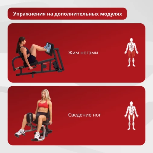 Многофункциональный силовой центр Body Solid G5S Многофункциональный силовой центр Body Solid G5S