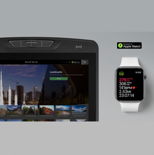 Лестница-эскалатор Matrix Endurance. Консоль Touch XL Лестница-эскалатор Matrix Endurance. Консоль Touch XL