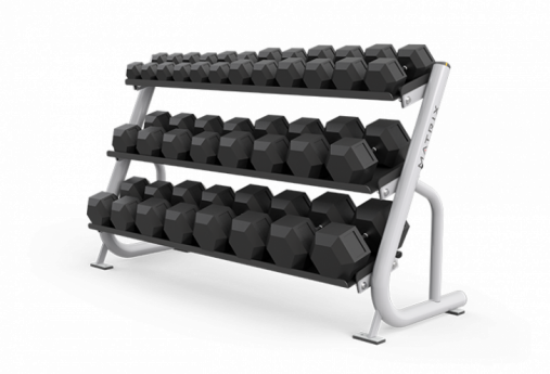 Подставка под гантели 1.8 метра (3-ех ярусная, плоская) MATRIX MAGNUM A689