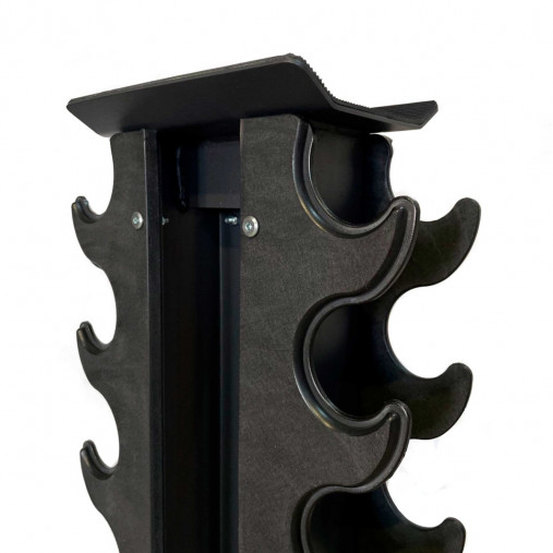 Стойка для 10 пар гантелей вертикальная OFT FT-T10 Стойка для 10 пар гантелей вертикальная OFT FT-T10