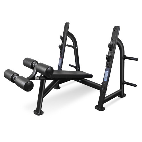 Скамья для жима с отрицательным наклоном BRONZE GYM BR-1013 Скамья для жима с отрицательным наклоном BRONZE GYM BR-1013