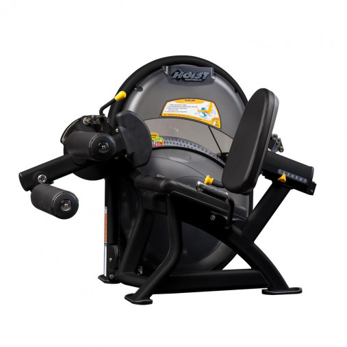 Сгибание ног сидя HOIST CL-3402 Club Line грузоблочный (рама: матовый черный/ обивка: черный)