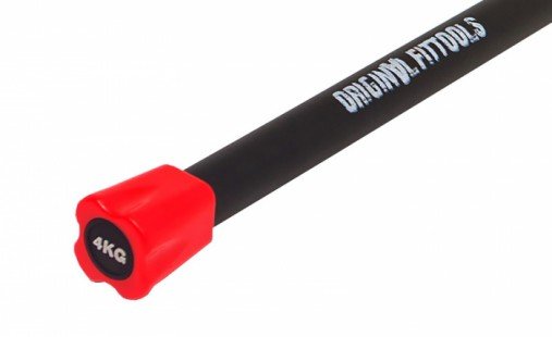 Бодибар 4 кг красный наконечник OFT FT-BDB-4 Бодибар 4 кг красный наконечник OFT FT-BDB-4
